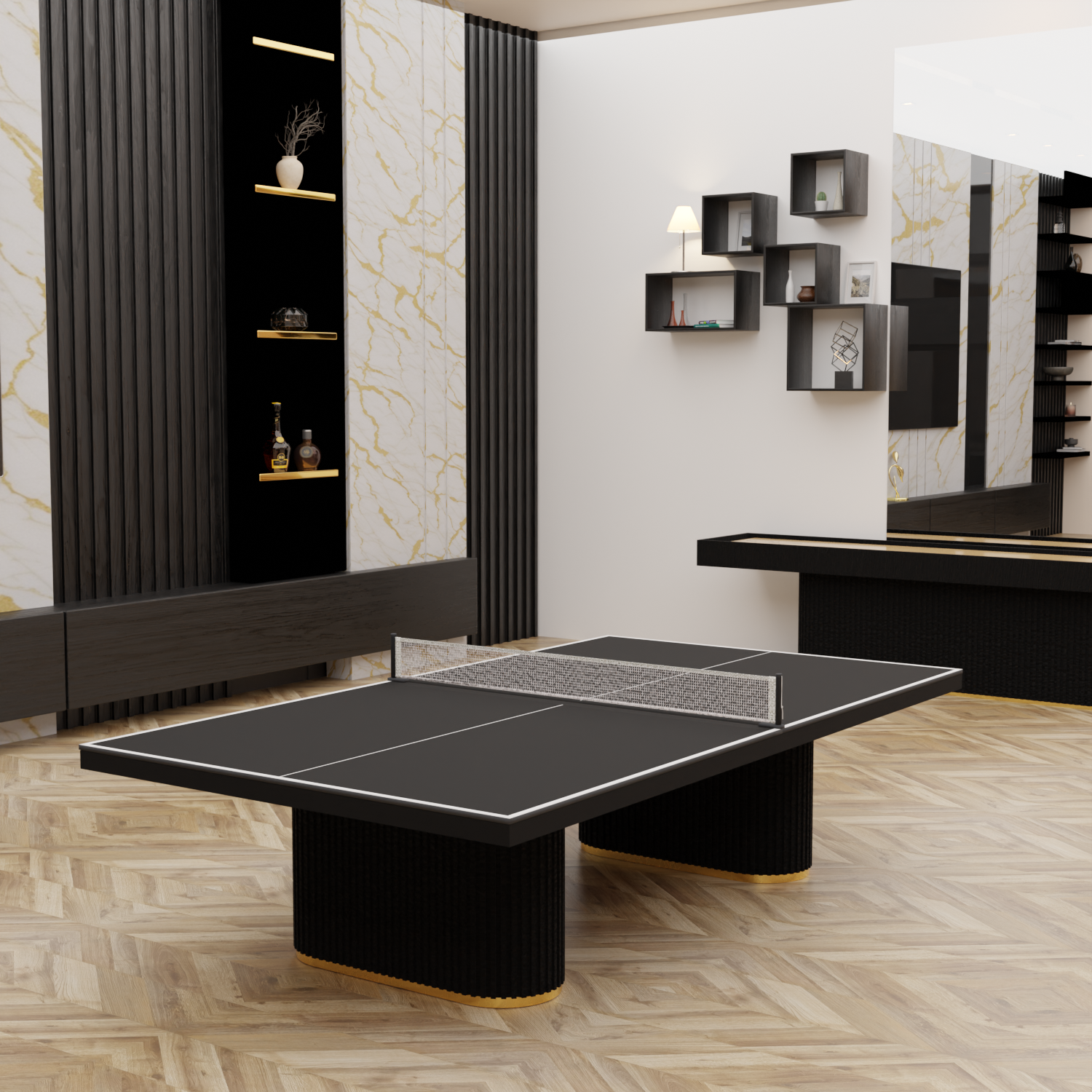 Deluxe Ping Pong Table 8ft