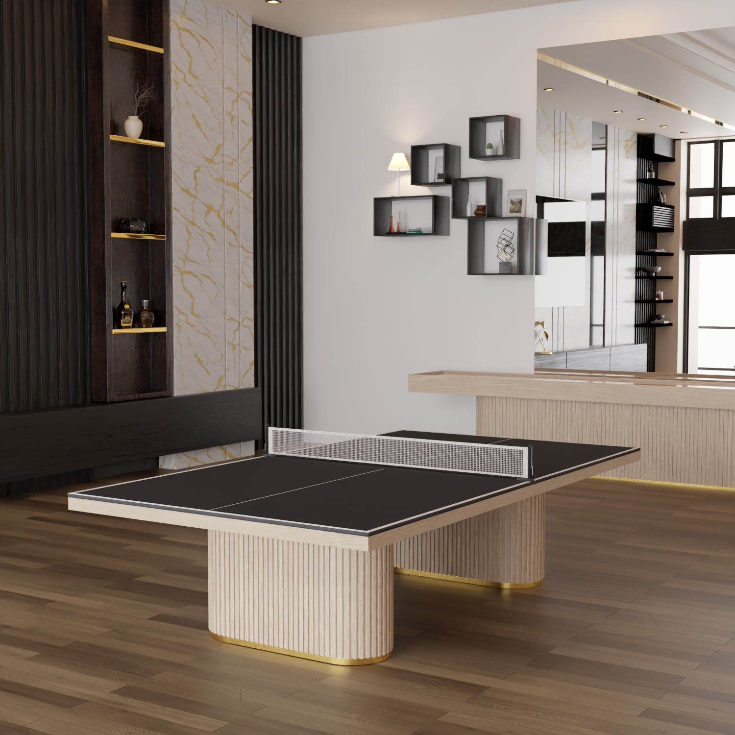 Deluxe Ping Pong Table 8ft