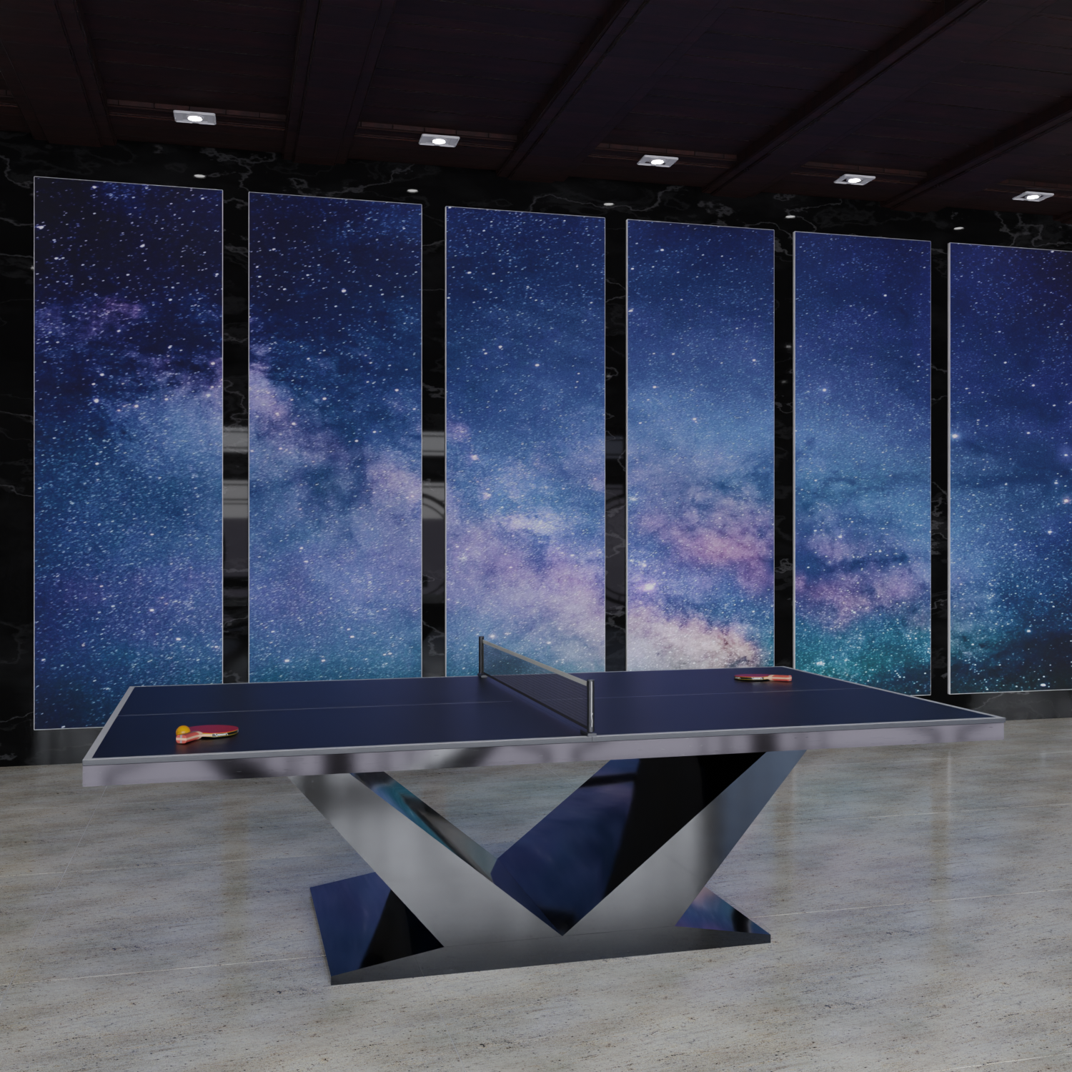 Luxor Ping Pong Table 8ft