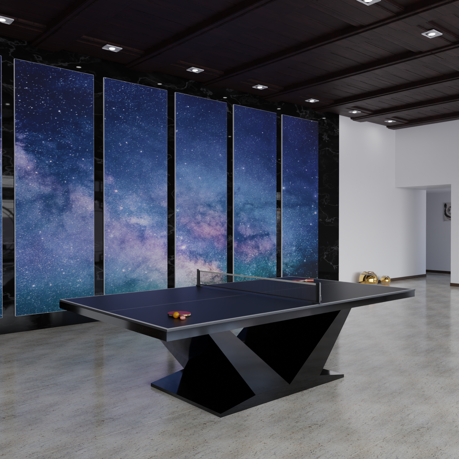 Luxor Ping Pong Table 8ft