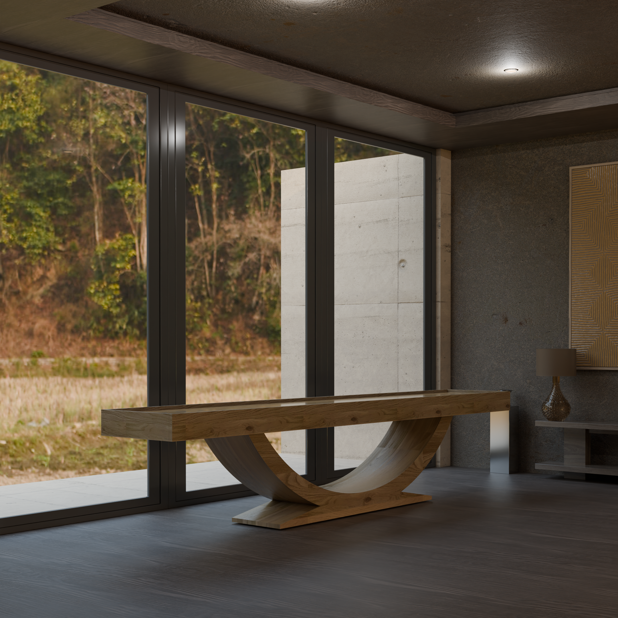 Siamun Shuffleboard Table 9ft