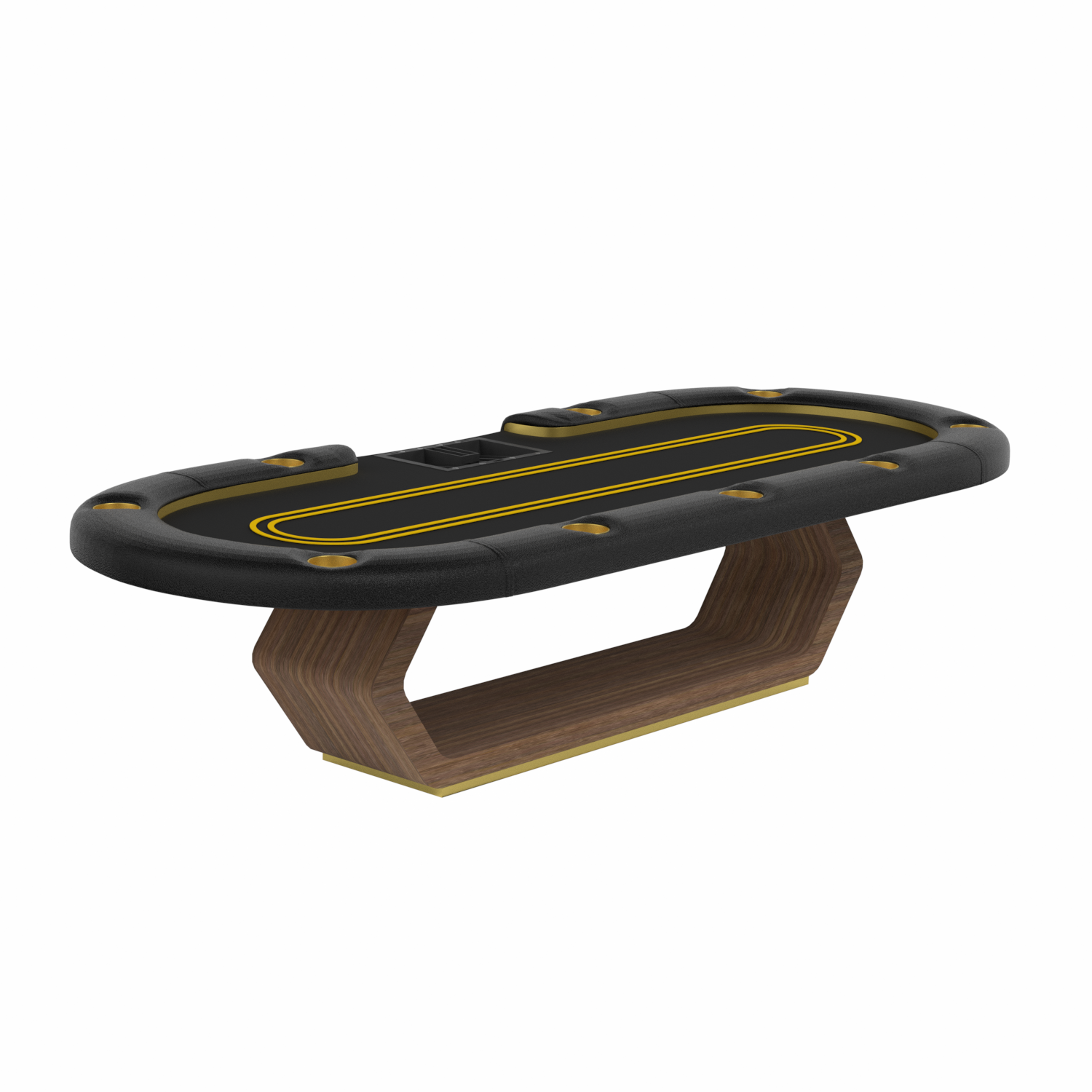 Casino style Galaxy Oval Poker Table