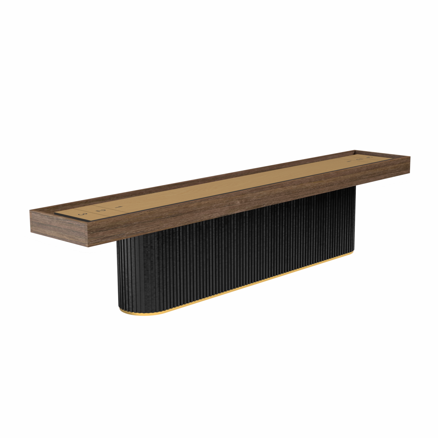 Deluxe Ribbed Shuffleboard Table