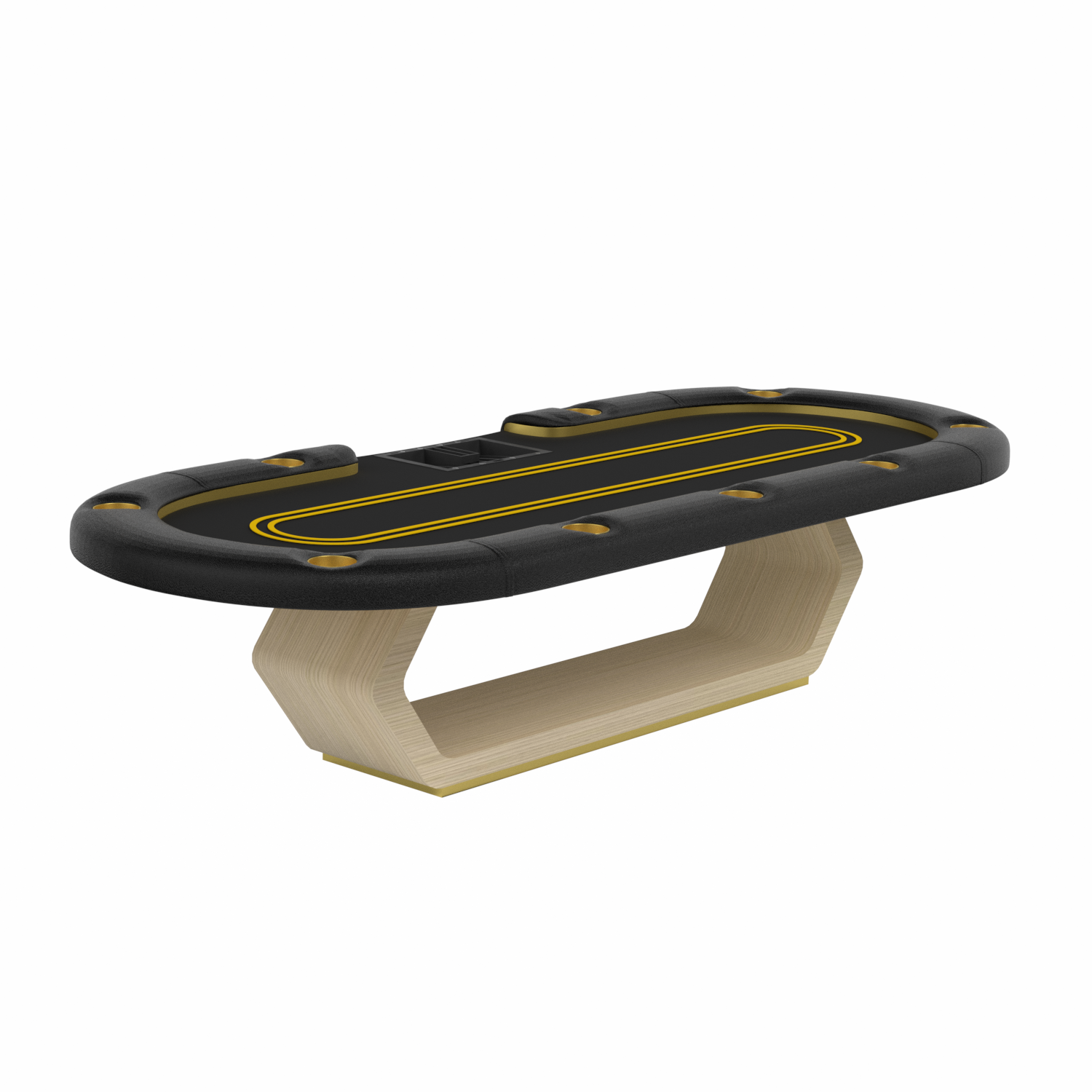 Casino style Galaxy Oval Poker Table
