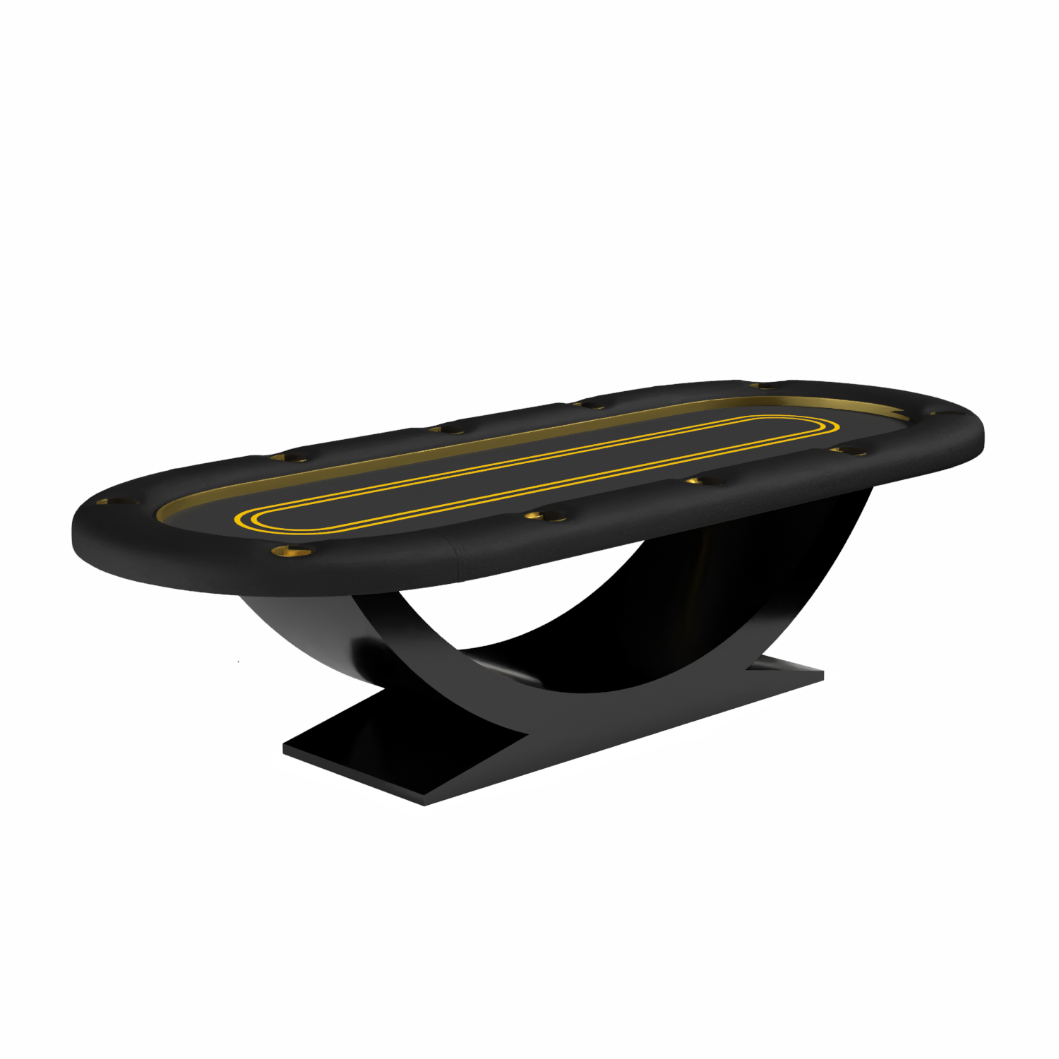 Siamun Texas Holdem Oval Poker Table