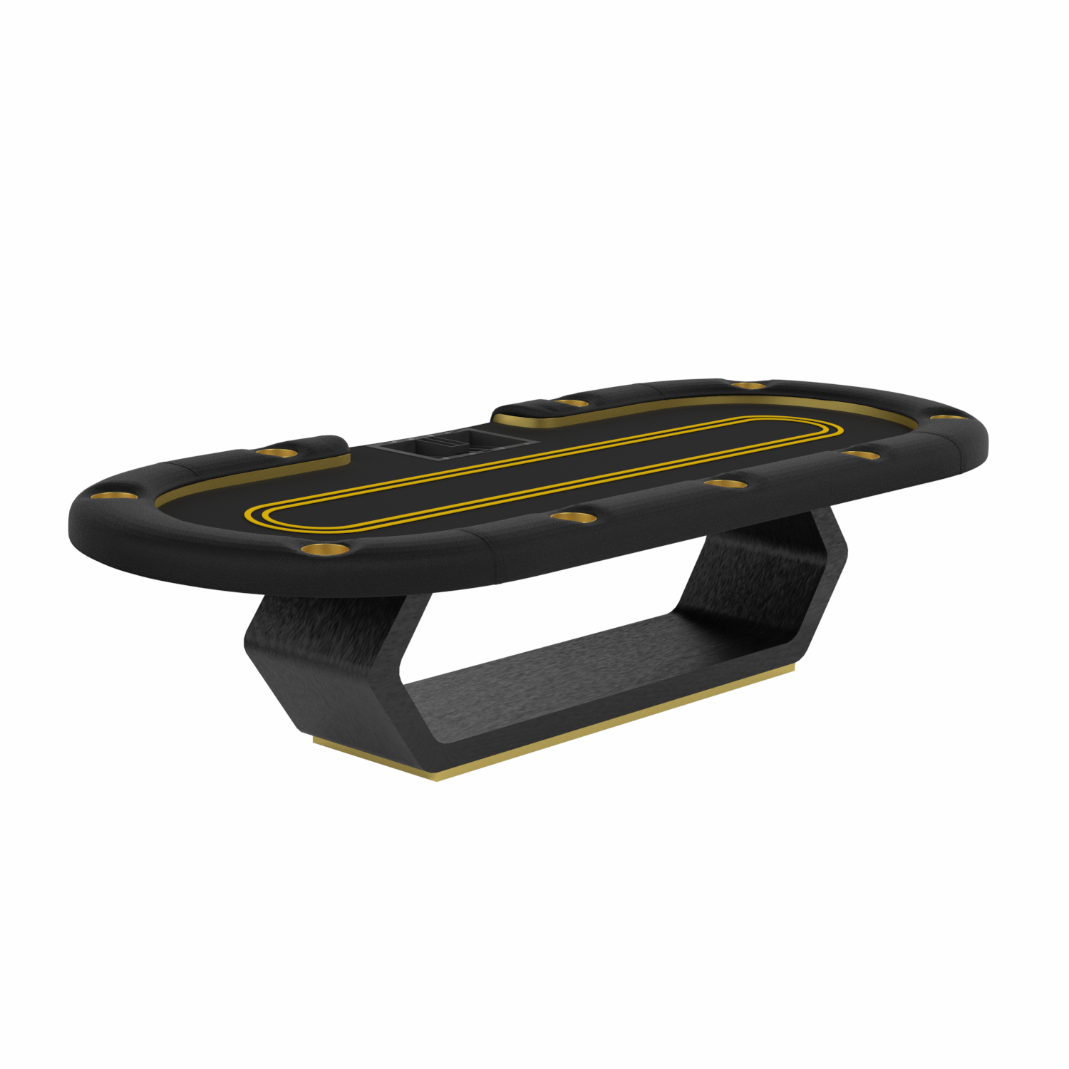 Casino style Galaxy Oval Poker Table