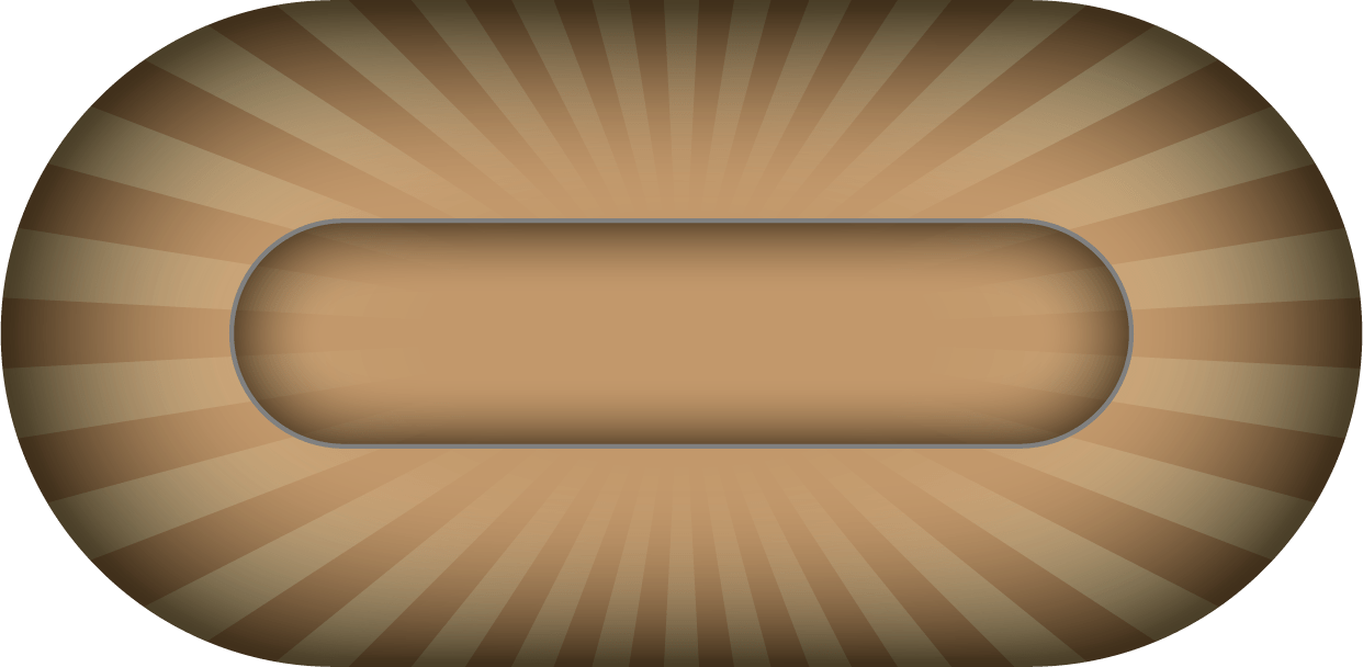 Oval Poker Sunburst Layout
