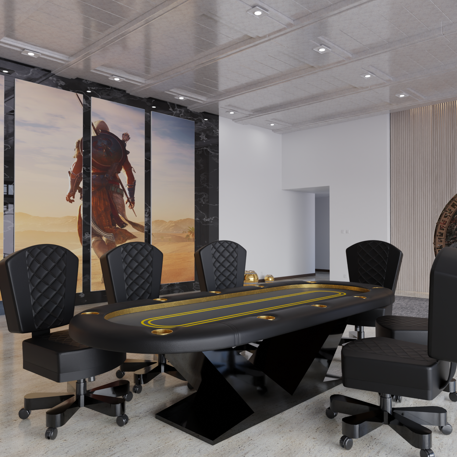 Luxor Texas Holdem Poker Table