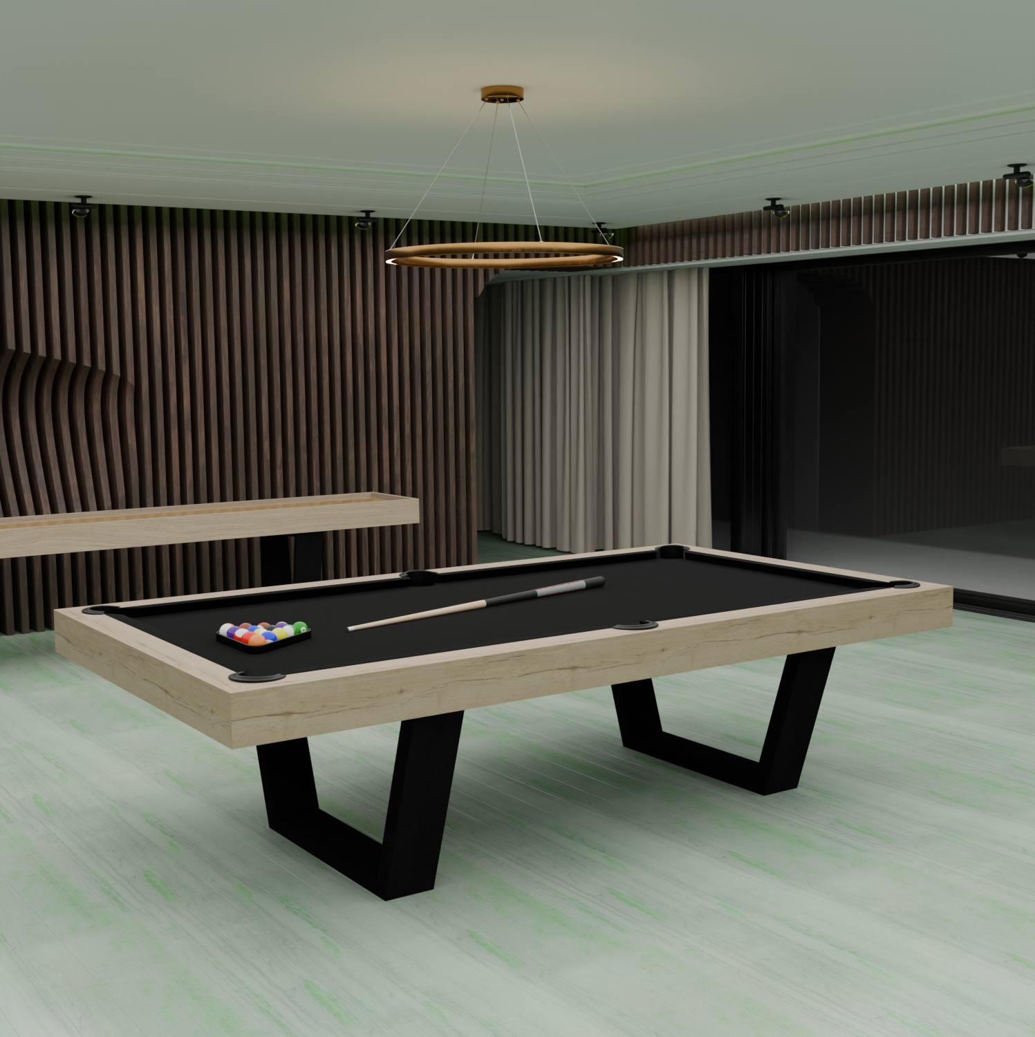 Manetho Pool / Billiards Slate Table