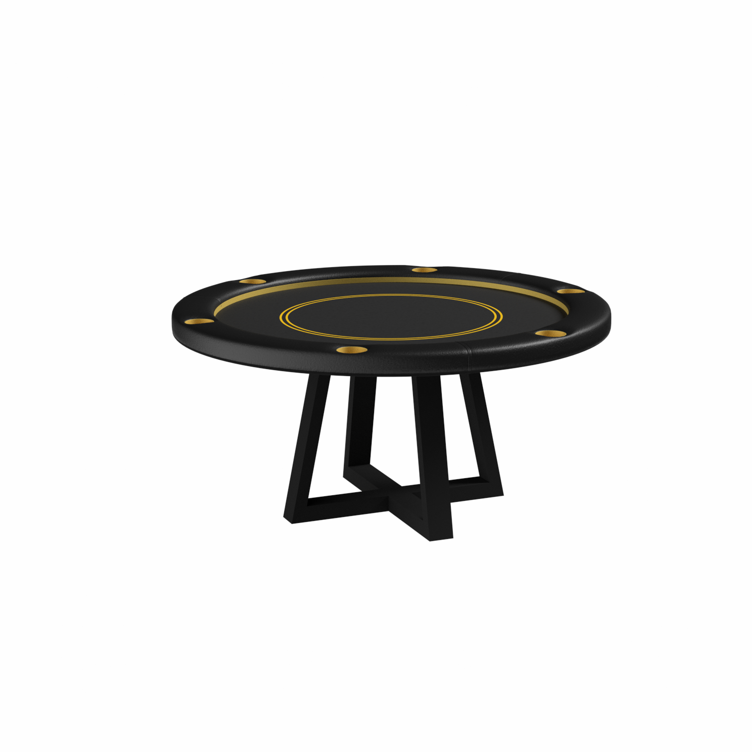 Manetho  Round Poker Table