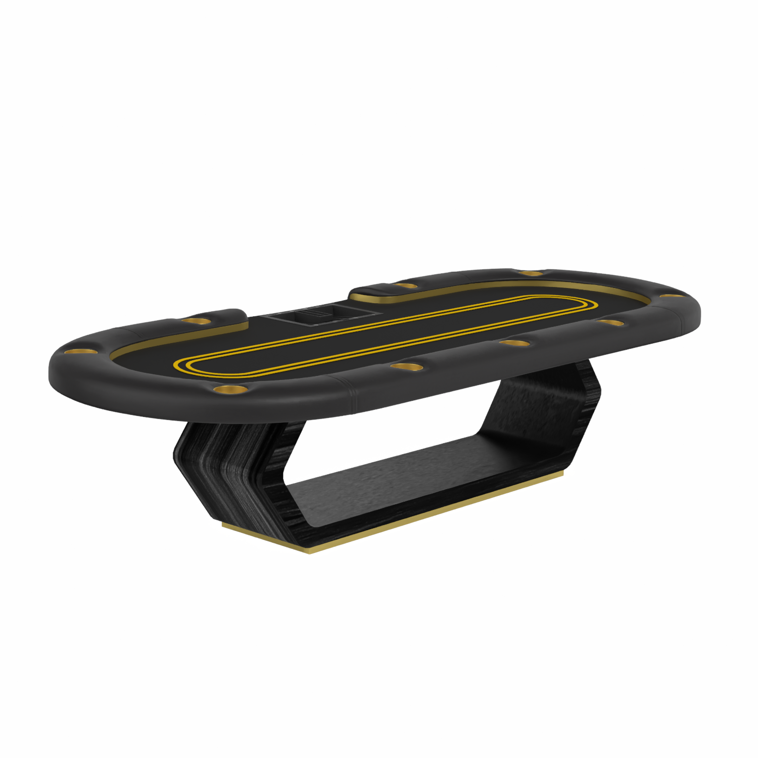 Casino style Galaxy Oval Poker Table