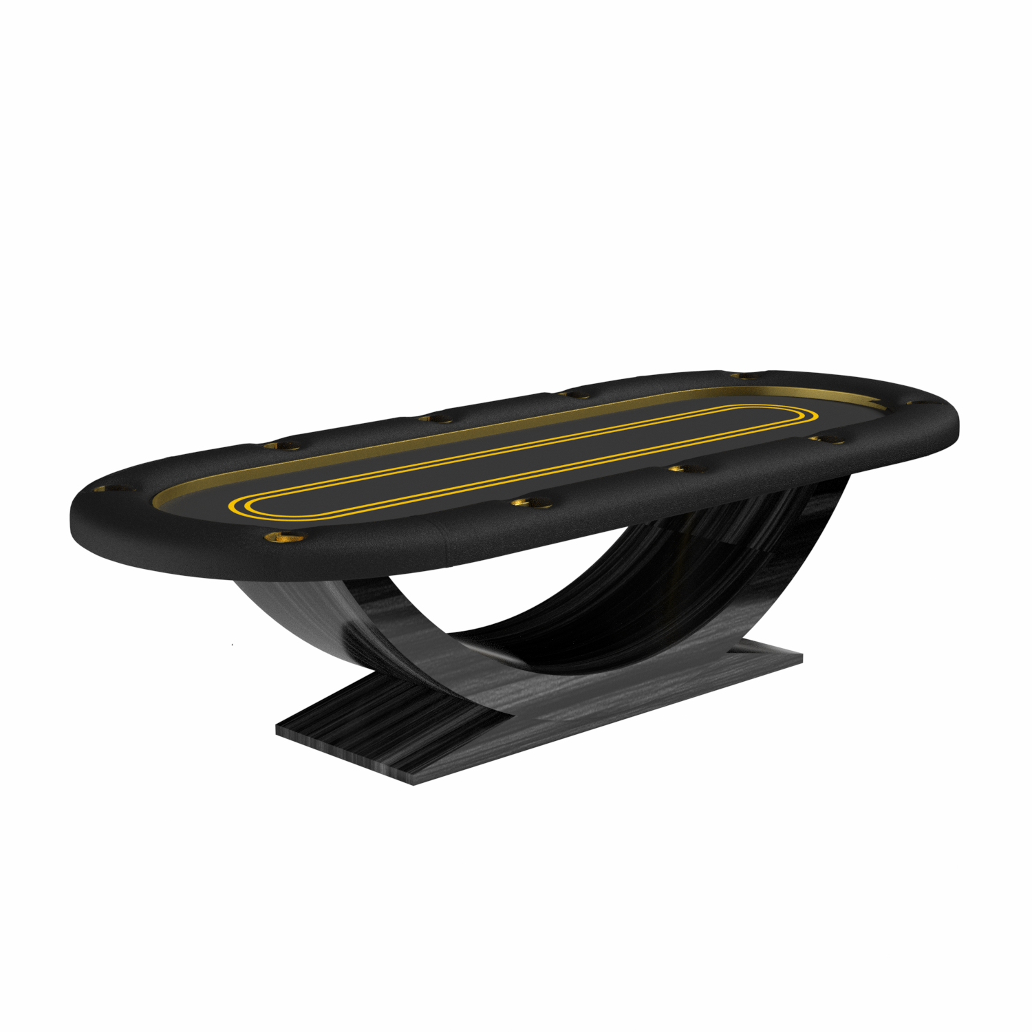 Siamun Texas Holdem Oval Poker Table