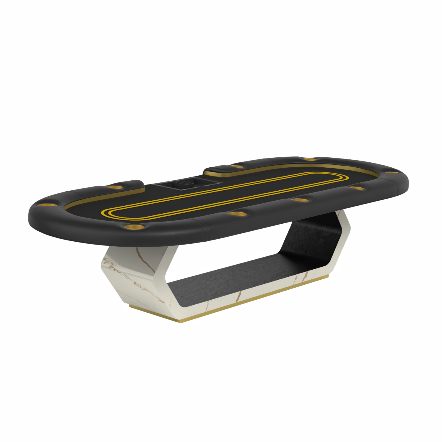 Casino style Galaxy Oval Poker Table