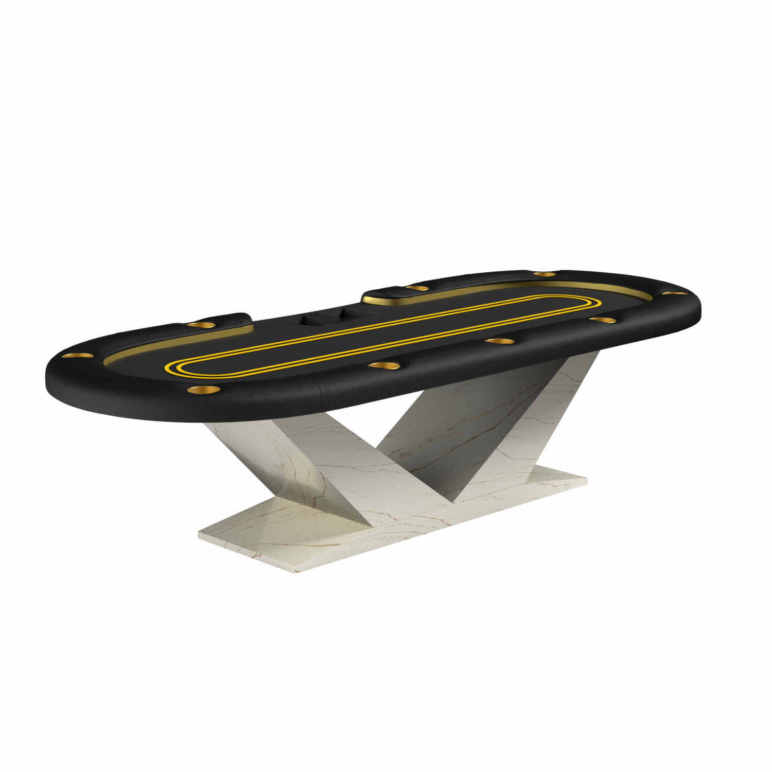 Casino Style Luxor Texas Holdem Poker Table