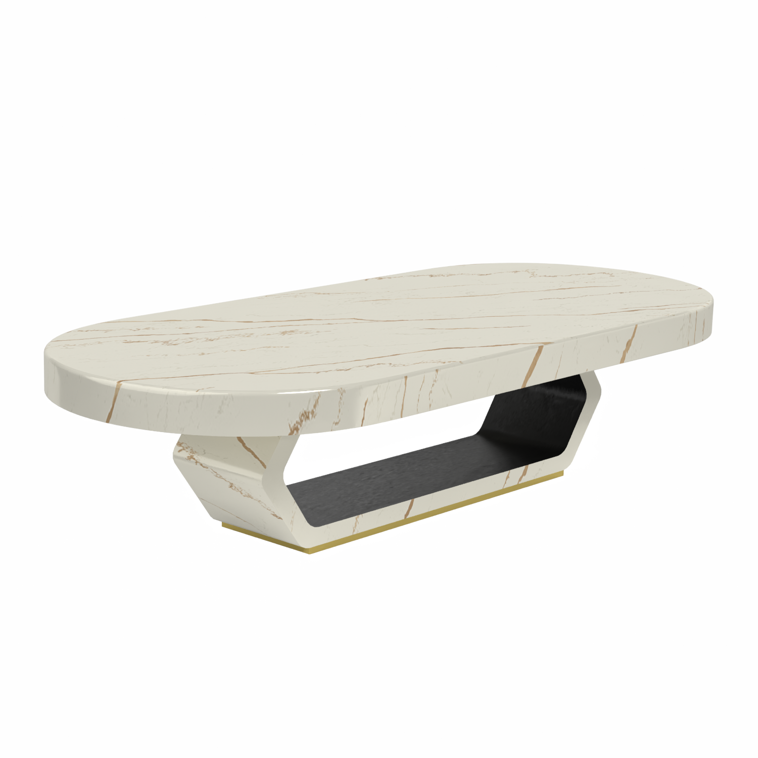 Casino style Galaxy Oval Poker Table