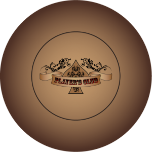 Round Poker Layout / Felt Players Club