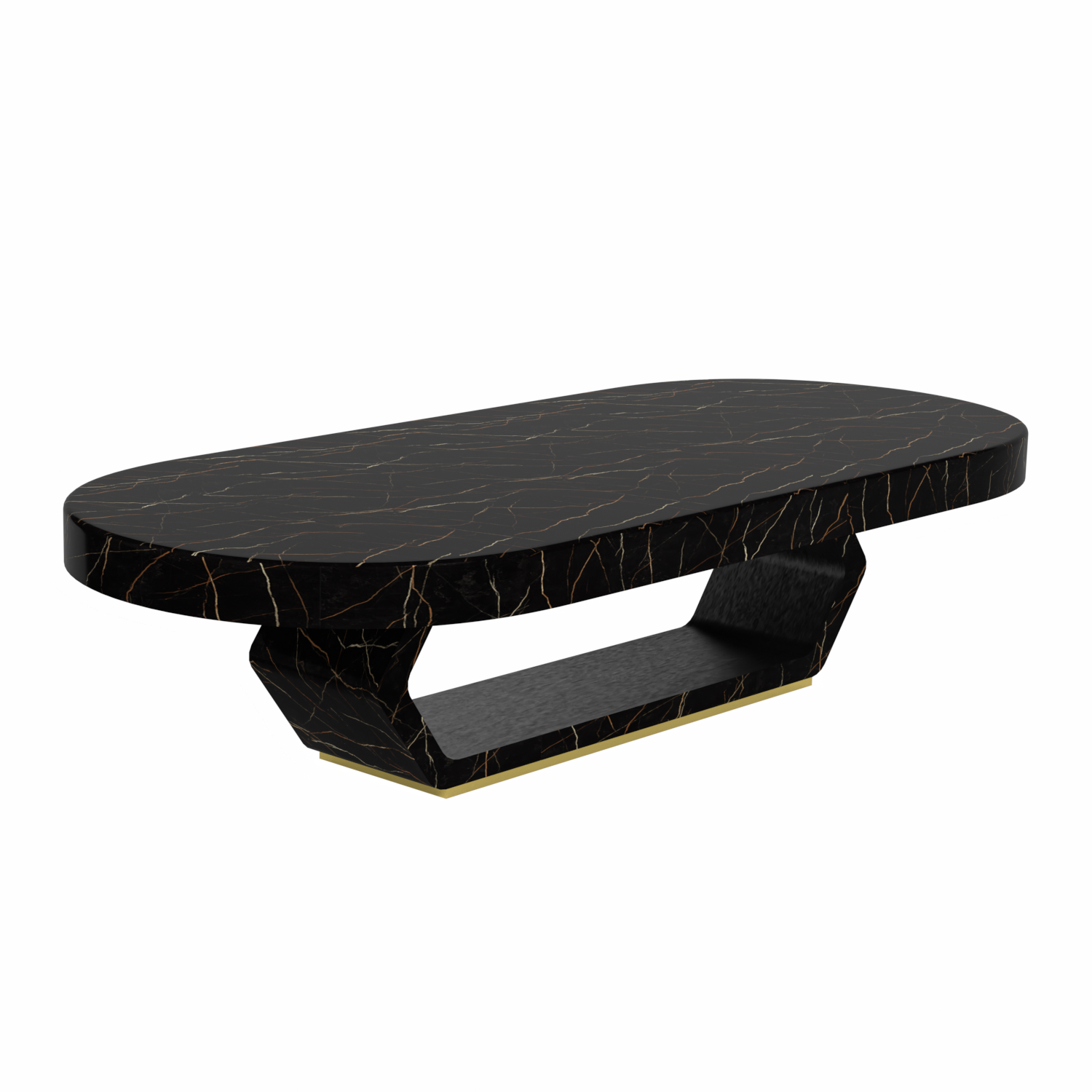 Casino style Galaxy Oval Poker Table