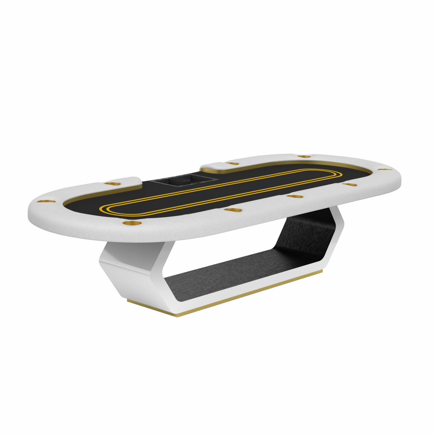 Casino style Galaxy Oval Poker Table