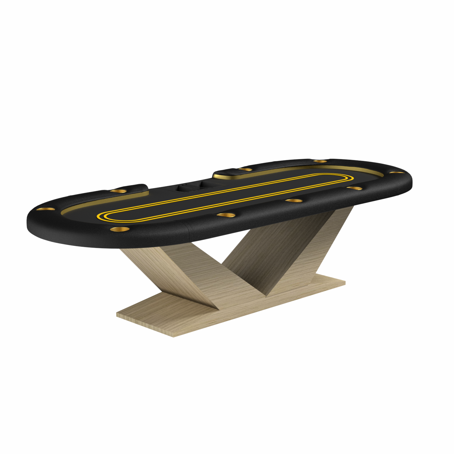 Casino Style Luxor Texas Holdem Poker Table