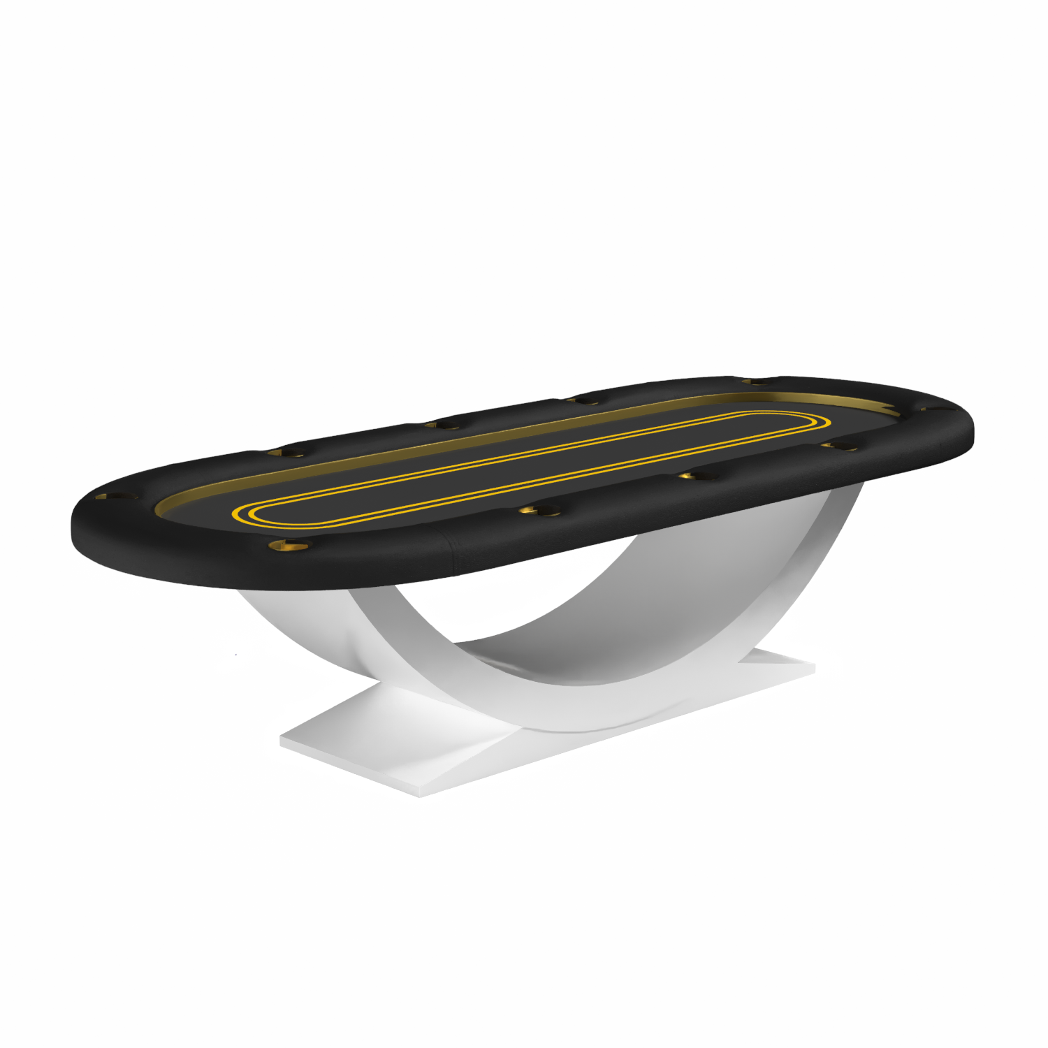 Siamun Texas Holdem Oval Poker Table