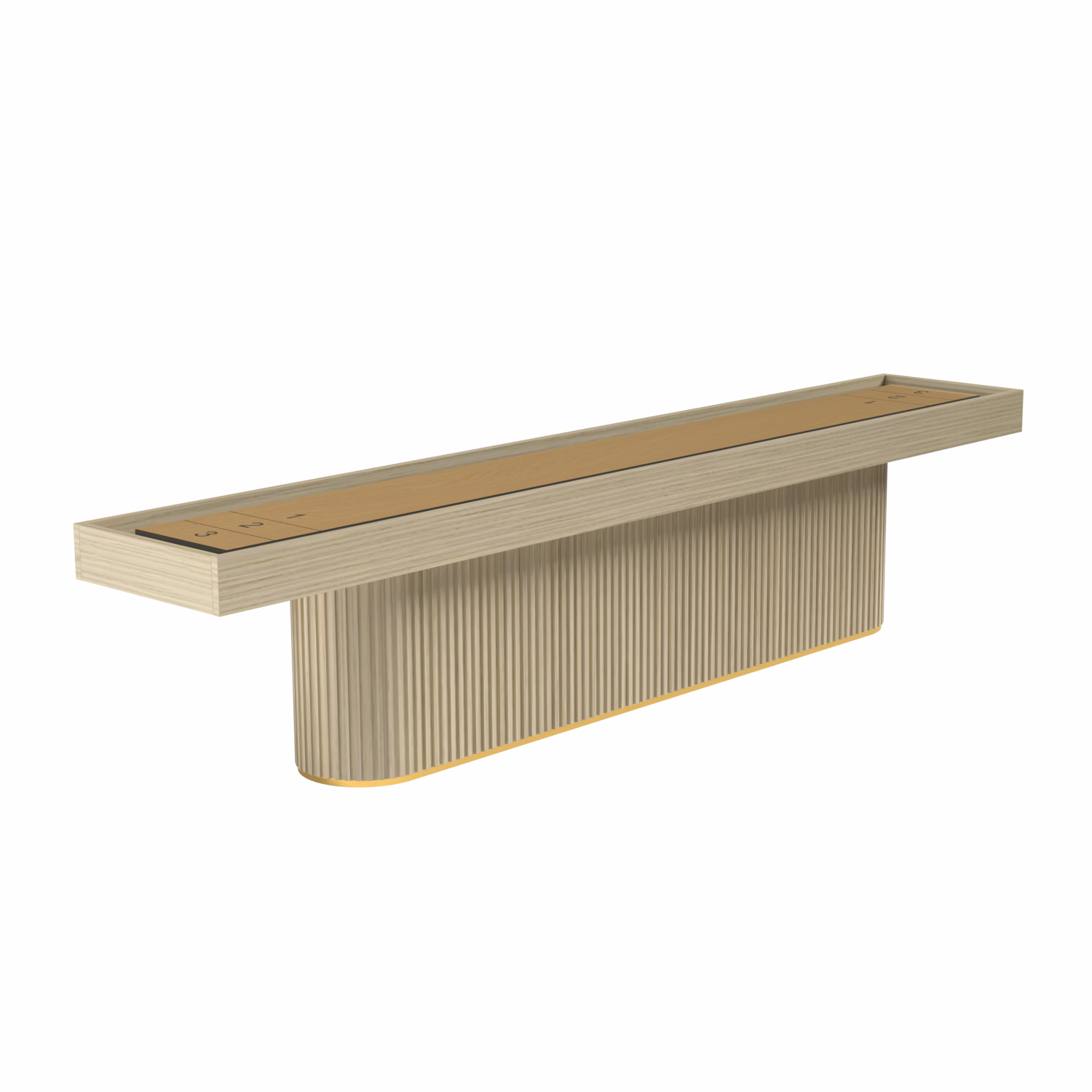 Deluxe Ribbed Shuffleboard Table