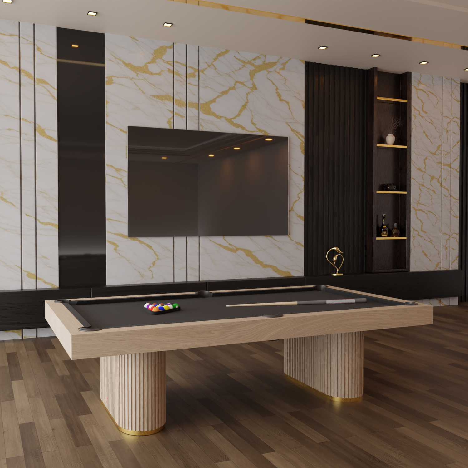 Deluxe Edition Pool / Billiards Slate Table