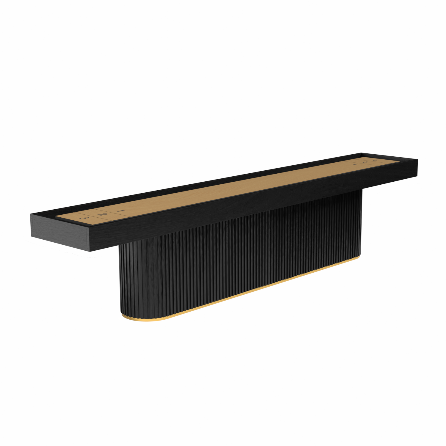 Deluxe Ribbed Shuffleboard Table