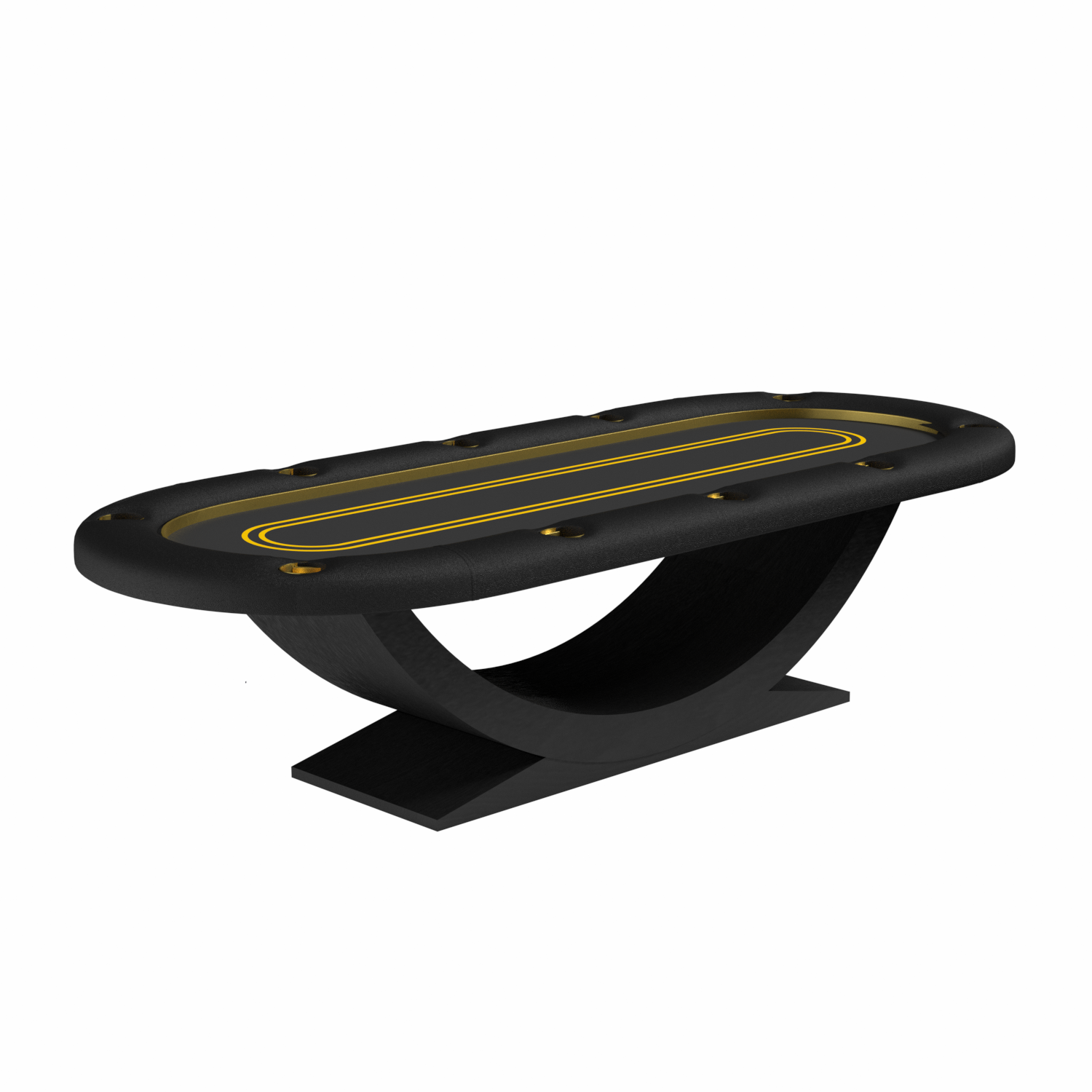 Siamun Texas Holdem Oval Poker Table