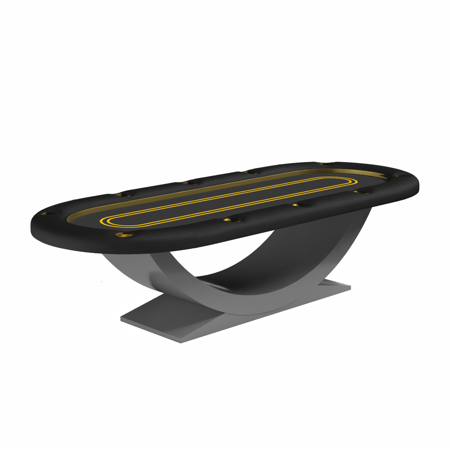 Siamun Texas Holdem Oval Poker Table
