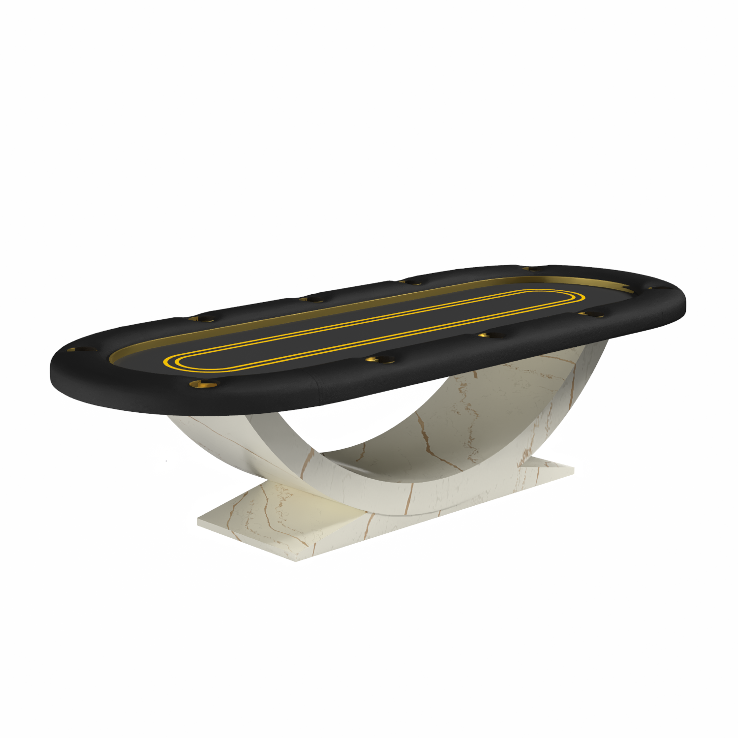 Siamun Texas Holdem Oval Poker Table