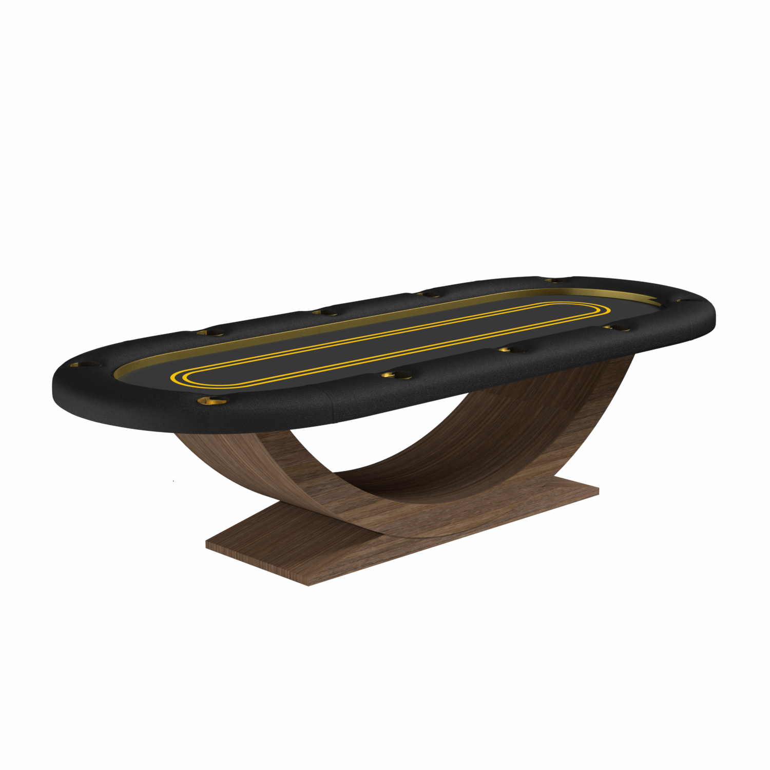 Siamun Texas Holdem Oval Poker Table